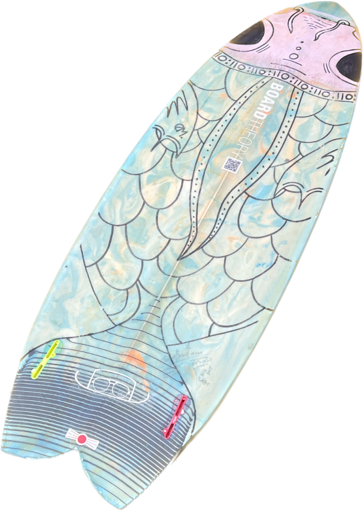 LOVE FISH (5'2" x 20")