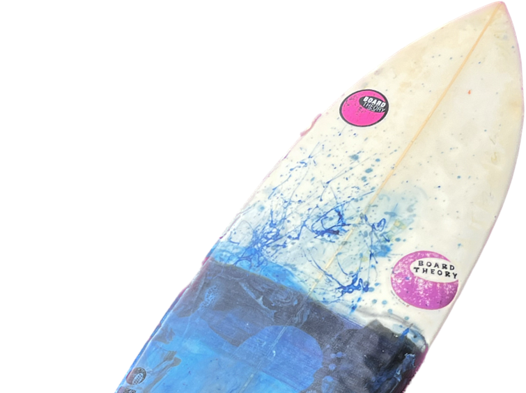 Bat Tail Orange Whip (5'3" x 19" x 2.125")