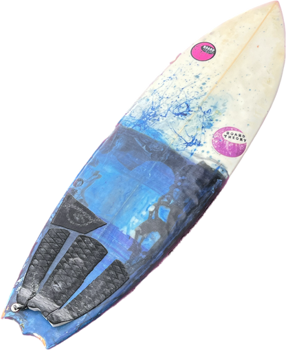 Bat Tail Orange Whip (5'3" x 19" x 2.125")