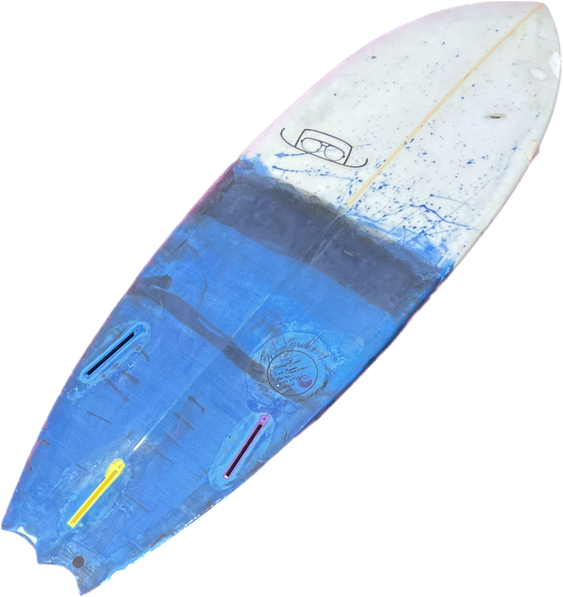 Bat Tail Orange Whip (5'3" x 19" x 2.125")