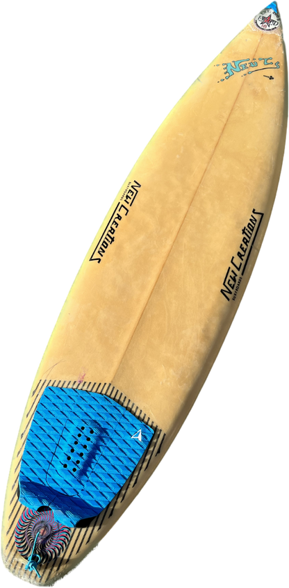 New Creations - Squash Tail (6'2" x 19" x 2.5")