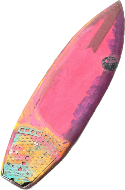 Orange Whip (5'4.5" x 18.5" x 2.125")