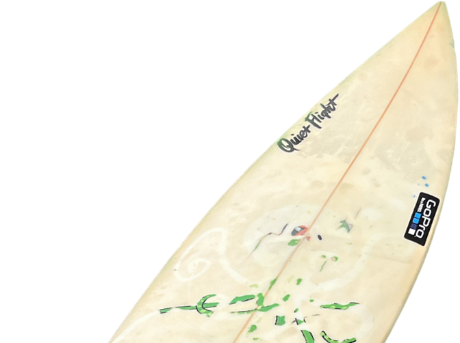 Quiet Flight - Squash Tail (6'0" x 18.5" x 2.125")
